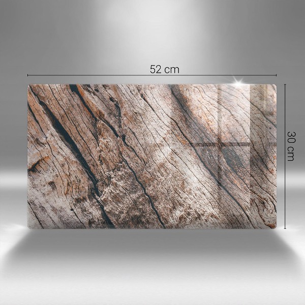 Glasunterlage für Grabkerzen Holzkonstruktion