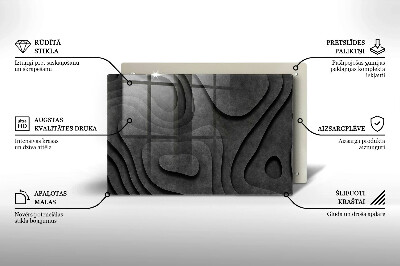 Grabkerze Untersetzer 3D-Steinformen