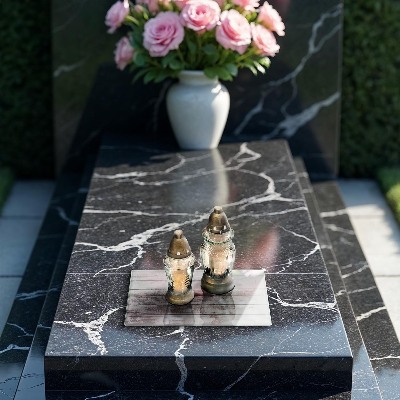 Grabkerze Untersetzer Alte Holzbretter