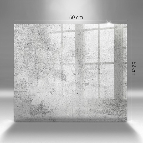 Glasunterlage für Grabkerzen Betonstruktur