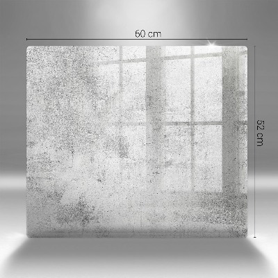 Glasunterlage für Grabkerzen Betonstruktur