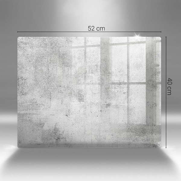 Glasunterlage für Grabkerzen Betonstruktur