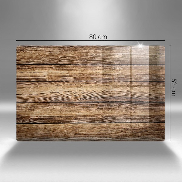 Glasunterlage für Grabkerzen Holzstrukturplatten
