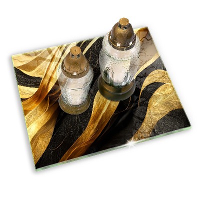 Grabkerze Untersetzer Elegante Abstraktion