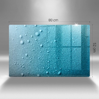 Grabkerze Untersetzer Wassertropfen