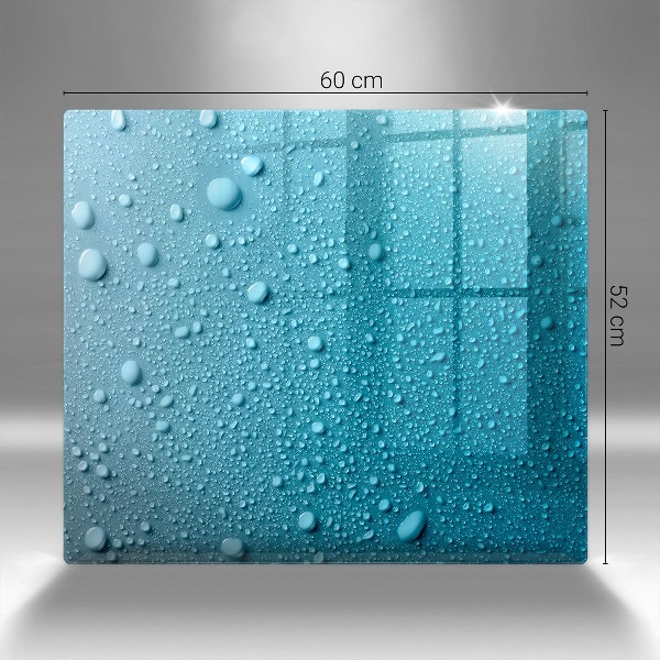 Grabkerze Untersetzer Wassertropfen