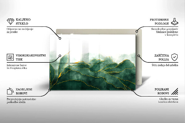 Grabkerze Untersetzer Abstrakte Natur