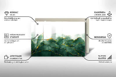 Grabkerze Untersetzer Abstrakte Natur