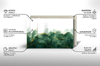 Grabkerze Untersetzer Abstrakte Natur
