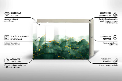 Grabkerze Untersetzer Abstrakte Natur