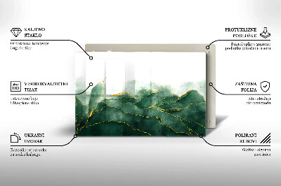 Grabkerze Untersetzer Abstrakte Natur