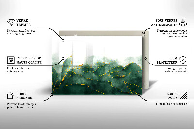 Grabkerze Untersetzer Abstrakte Natur