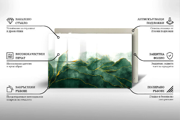 Grabkerze Untersetzer Abstrakte Natur