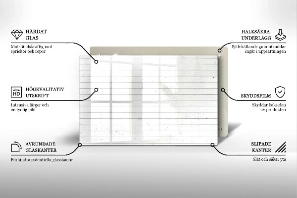 Glasunterlage für Grabkerzen Moderne Leuchttafeln