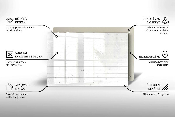 Glasunterlage für Grabkerzen Moderne Leuchttafeln