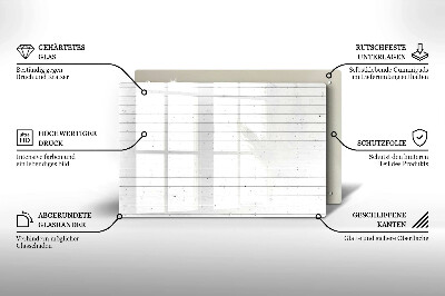 Glasunterlage für Grabkerzen Moderne Leuchttafeln