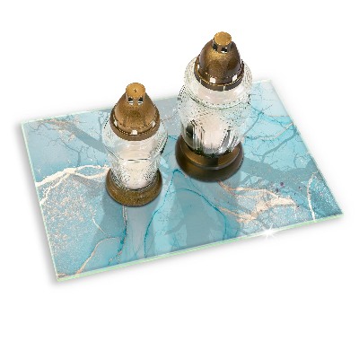 Grabkerze Untersetzer Abstrakter Stein