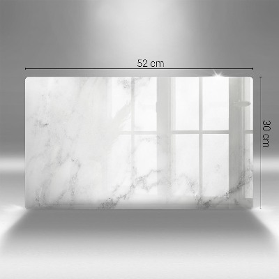 Glasunterlage für Grabkerzen Moderner Marmor