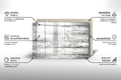 Grabkerze Untersetzer Helle Holzbretter