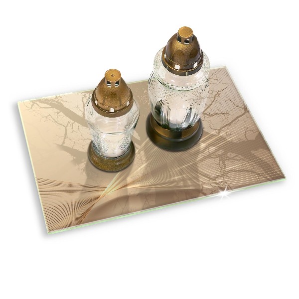 Grabkerze Untersetzer Moderne Abstraktion