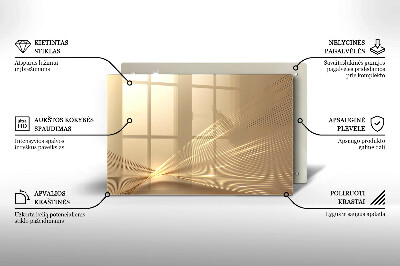 Grabkerze Untersetzer Moderne Abstraktion
