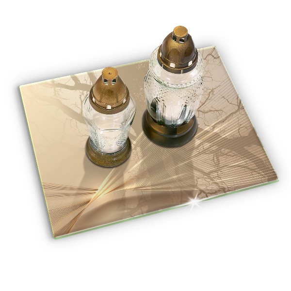 Grabkerze Untersetzer Moderne Abstraktion