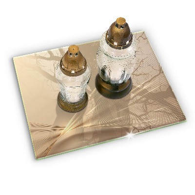 Grabkerze Untersetzer Moderne Abstraktion