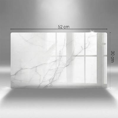 Glasunterlage für Grabkerzen Marmorstein-Hintergrund