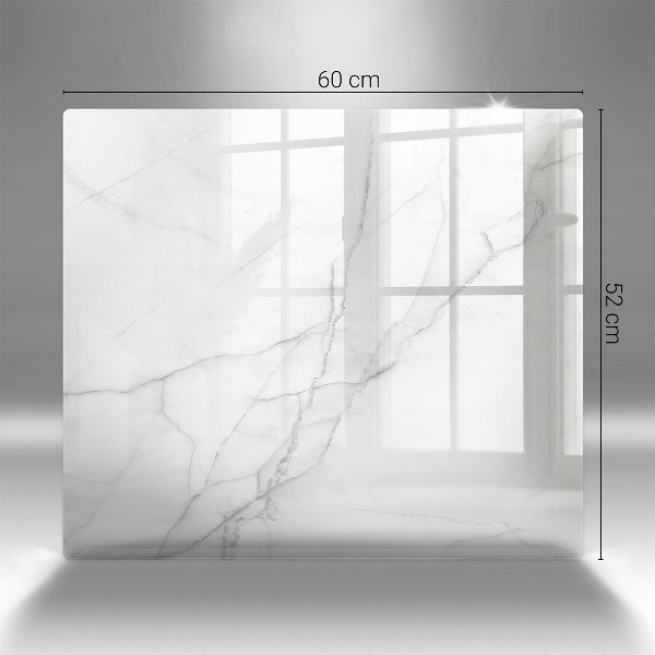 Glasunterlage für Grabkerzen Marmorstein-Hintergrund