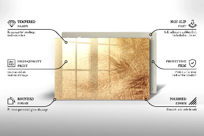 Grabkerze Untersetzer Sand