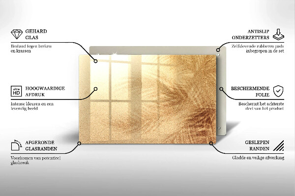 Grabkerze Untersetzer Sand