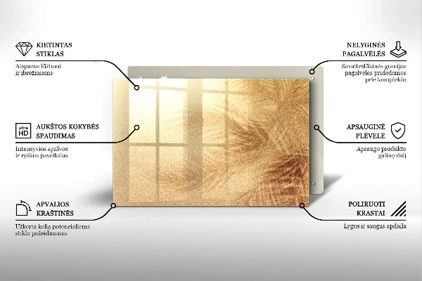 Grabkerze Untersetzer Sand