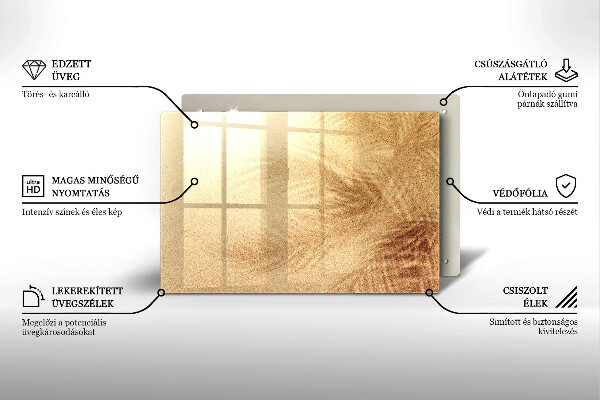 Grabkerze Untersetzer Sand