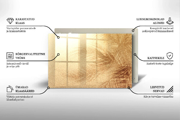 Grabkerze Untersetzer Sand