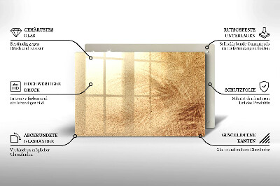 Grabkerze Untersetzer Sand