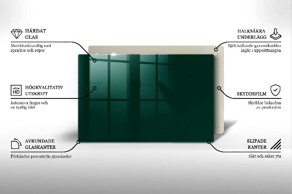 Grabkerze Untersetzer Grüne Farbe