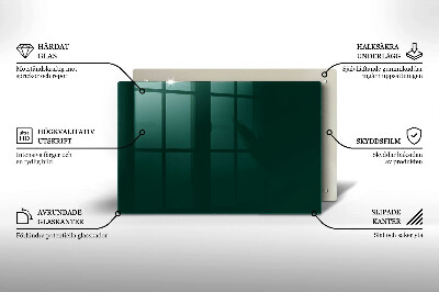 Grabkerze Untersetzer Grüne Farbe