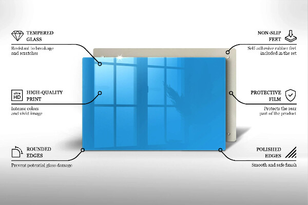 Grabkerze Untersetzer Blaue Farbe