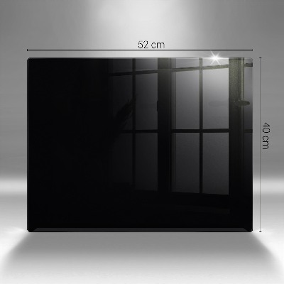 Glasunterlage für Grabkerzen Schwarze Farbe