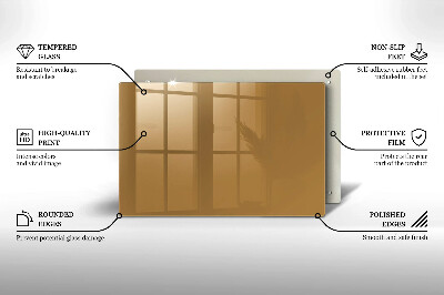 Grabkerze Untersetzer Beige