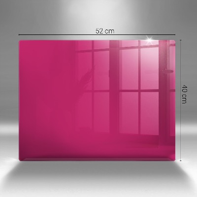 Glasunterlage für Grabkerzen Rosa Farbe