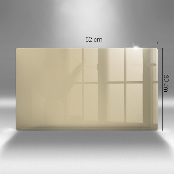 Grabkerze Untersetzer Beige