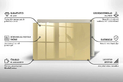 Grabkerze Untersetzer Beige