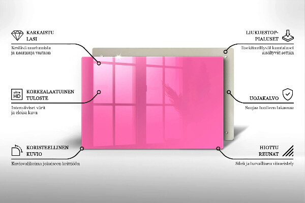 Grabkerze Untersetzer Rosa Farbe