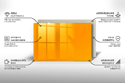 Grabkerze Untersetzer Dunkelgelbe Farbe