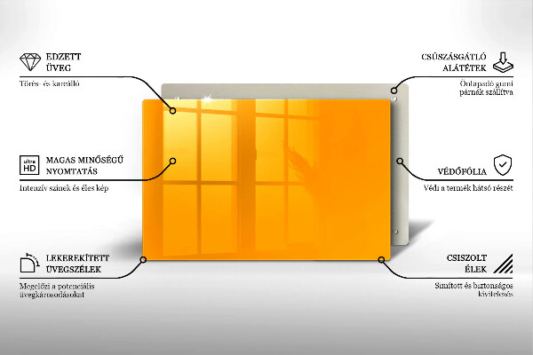 Grabkerze Untersetzer Dunkelgelbe Farbe