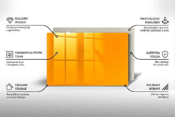 Grabkerze Untersetzer Dunkelgelbe Farbe
