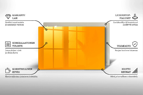 Grabkerze Untersetzer Dunkelgelbe Farbe