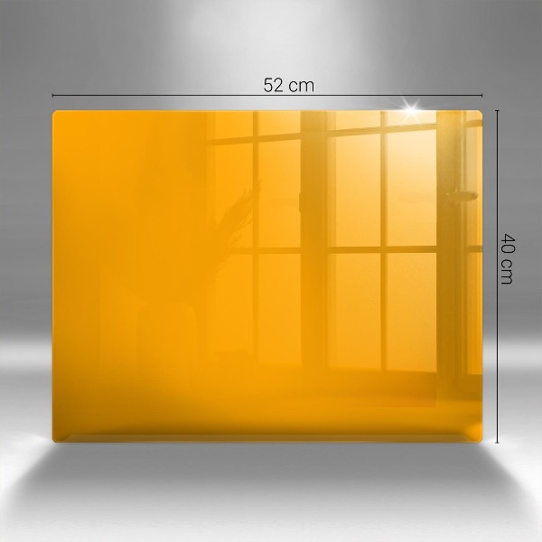 Grabkerze Untersetzer Dunkelgelbe Farbe