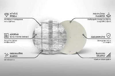 Unterlage für Kerzen Alte Holzbretter